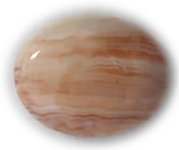 Strawberry Onyx Cabochon